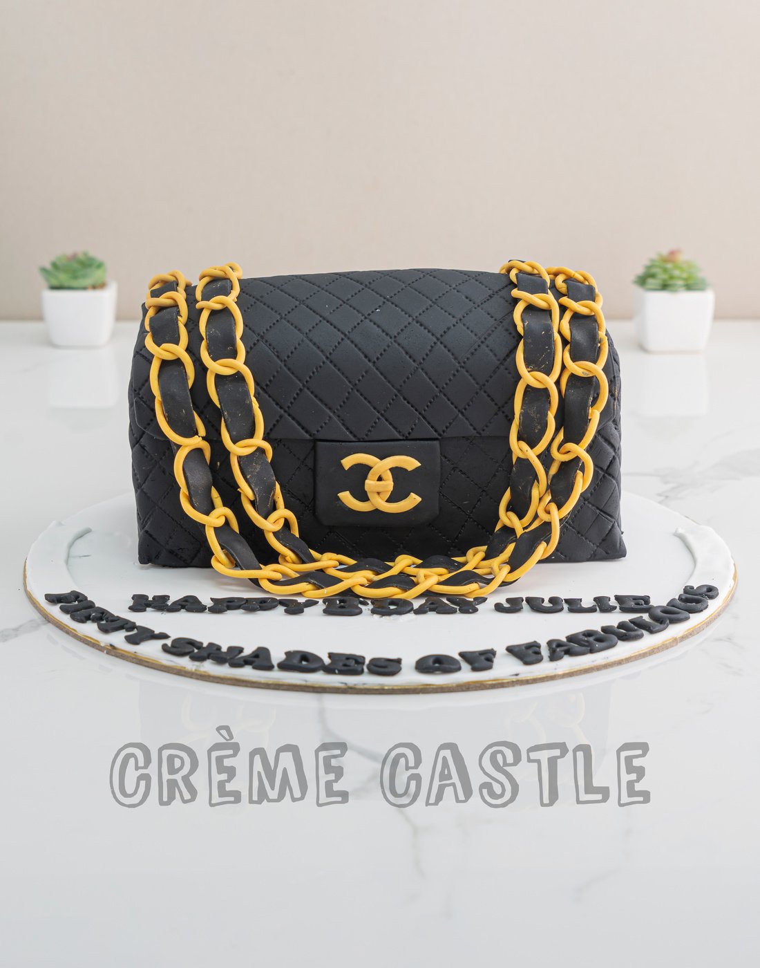 Louis Vuitton Bag Cake – Creme Castle