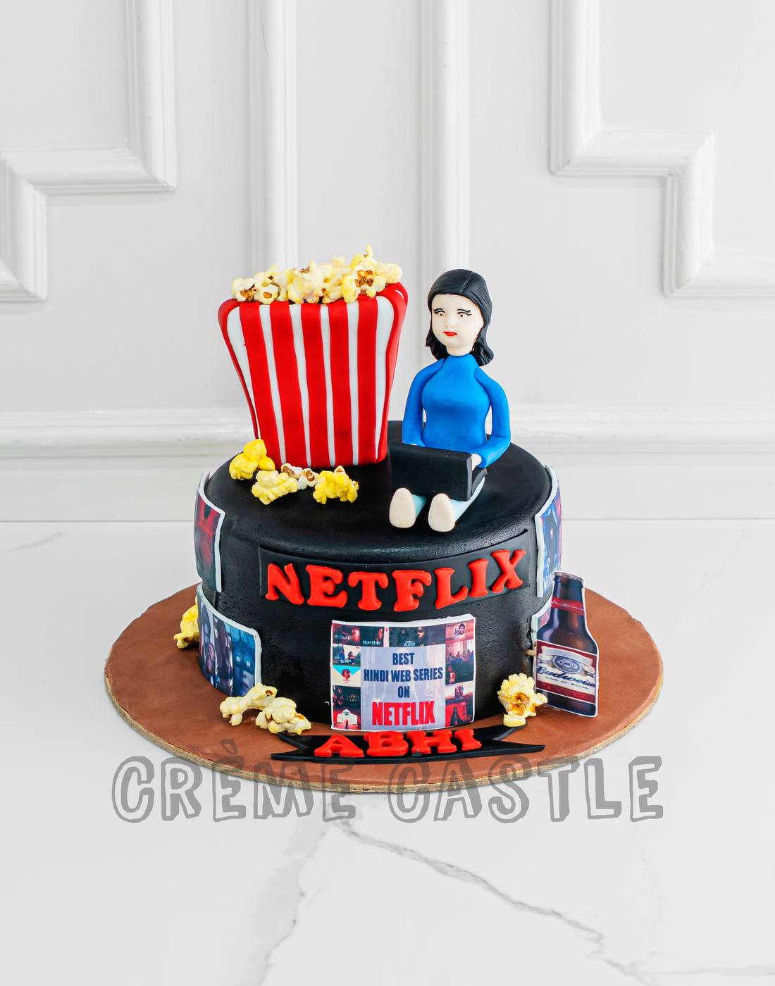 Lazy Girl Theme Cake - Birthday Cake Designs for Girlfriend - Customized  Cake in Noida – Creme Castle