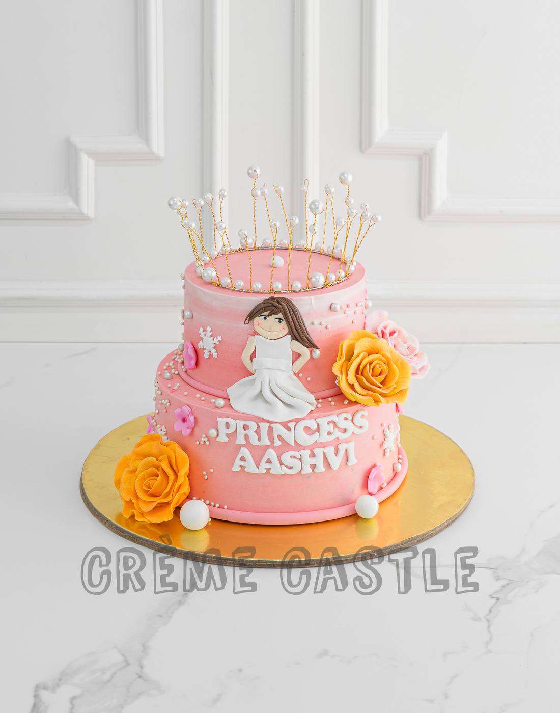 Sparkly Princess Cake – Creme Castle