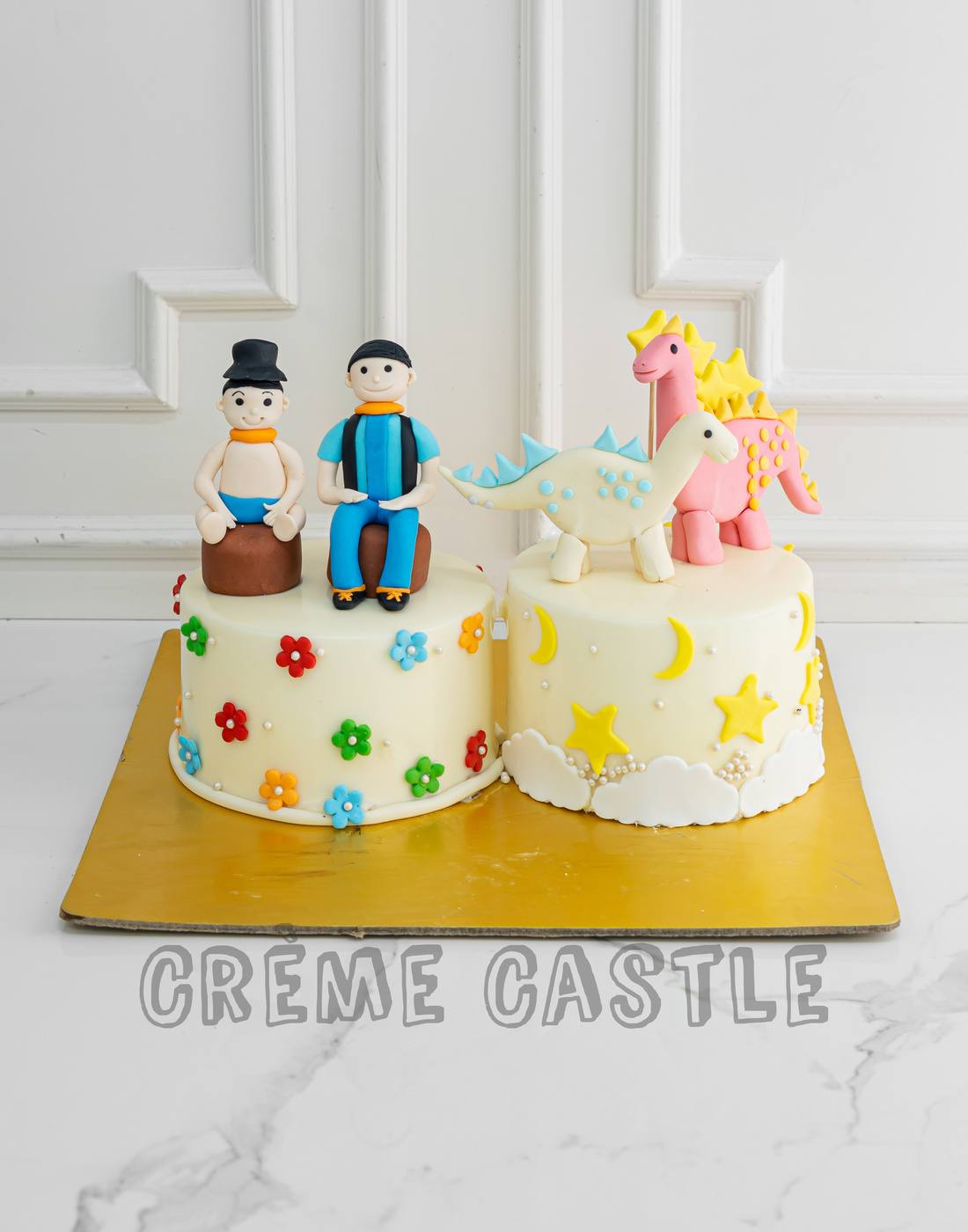 Twin Brother Sister Cake – Creme Castle