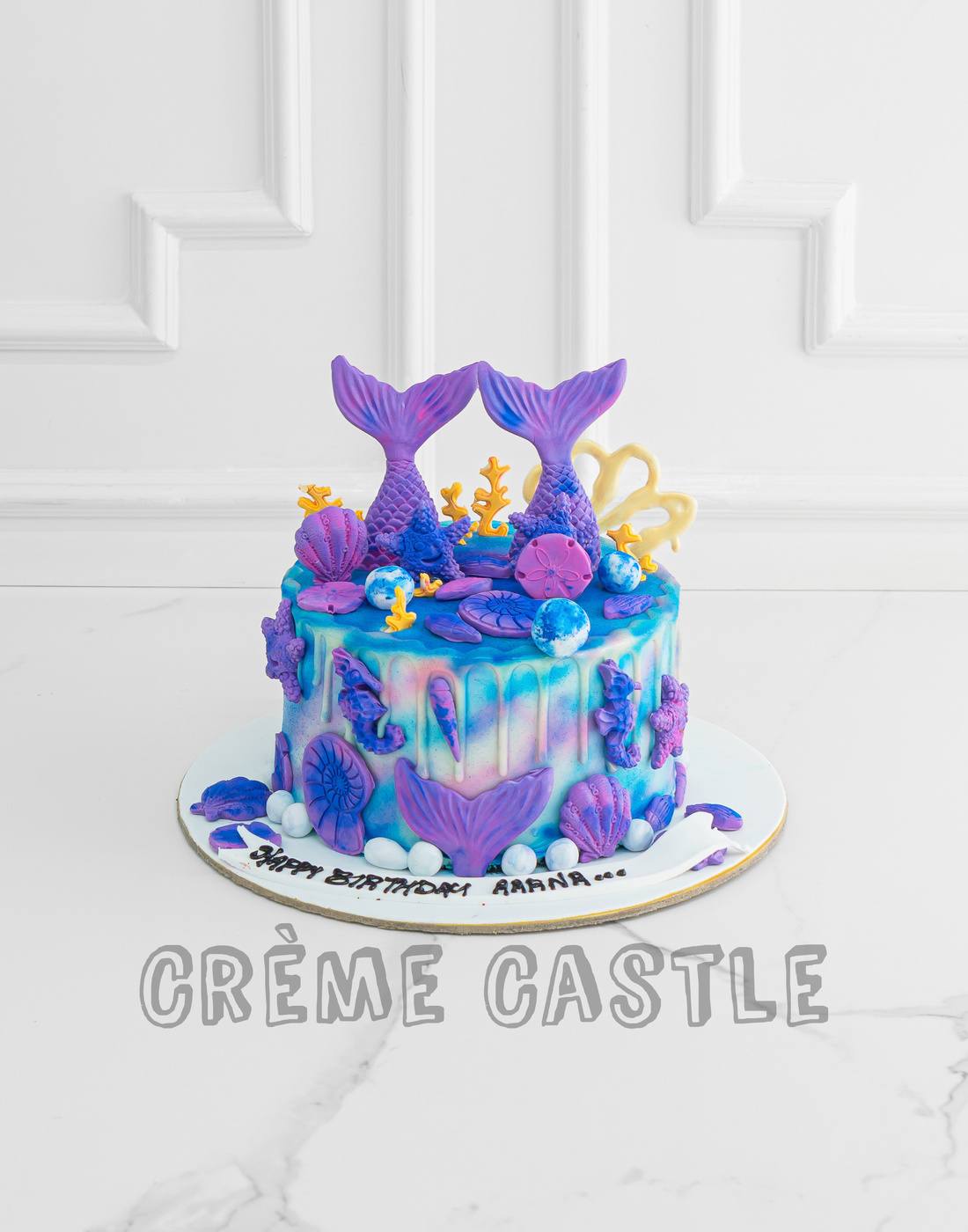 Diving Mermaid Cake – Creme Castle