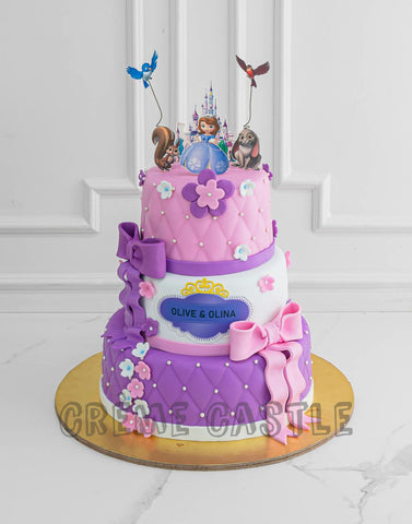 Princess Sofia cake 1