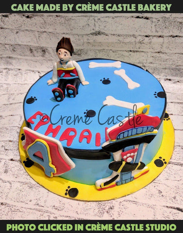 Harry Potter Theme Cake in White by Creme Castle