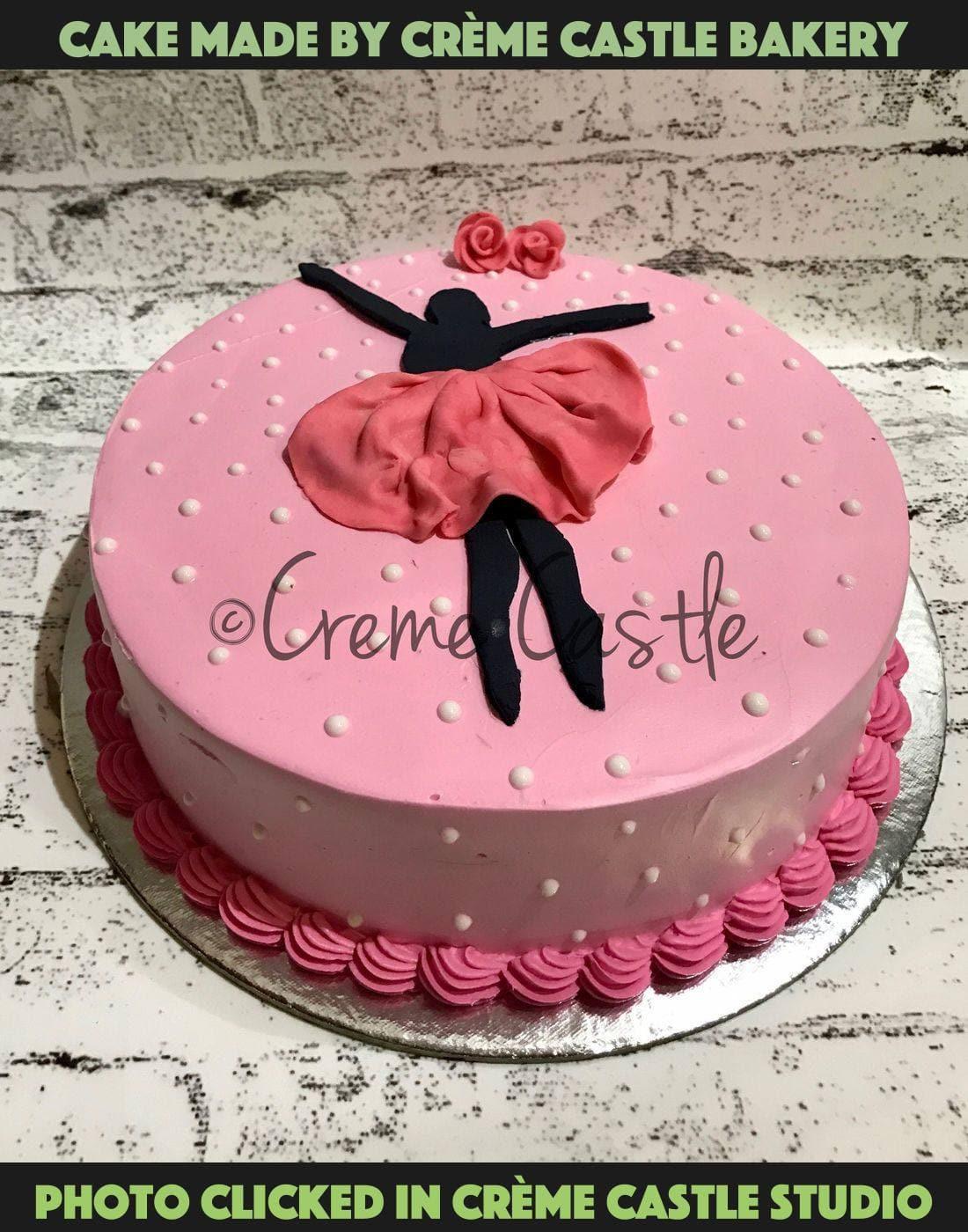 Cake for Dancer. Cake Designs for Baby Girl. Noida & Gurgaon ...