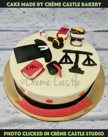 Lawyers Cake Design