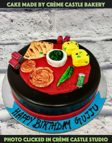 A foodie theme cake for a foodie 🌸 For Customisation and Queries  📞8129715976 #baking #lovebaking #finebaking #instabaking #bakers... |  Instagram