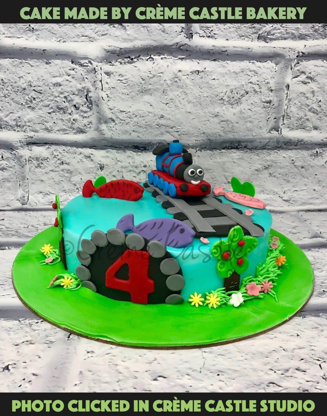 Vintage train theme cake for True's 2nd birthday celebrations. Everything  lovingly handmade from sugar. Thanks S for always giving us the… | Instagram