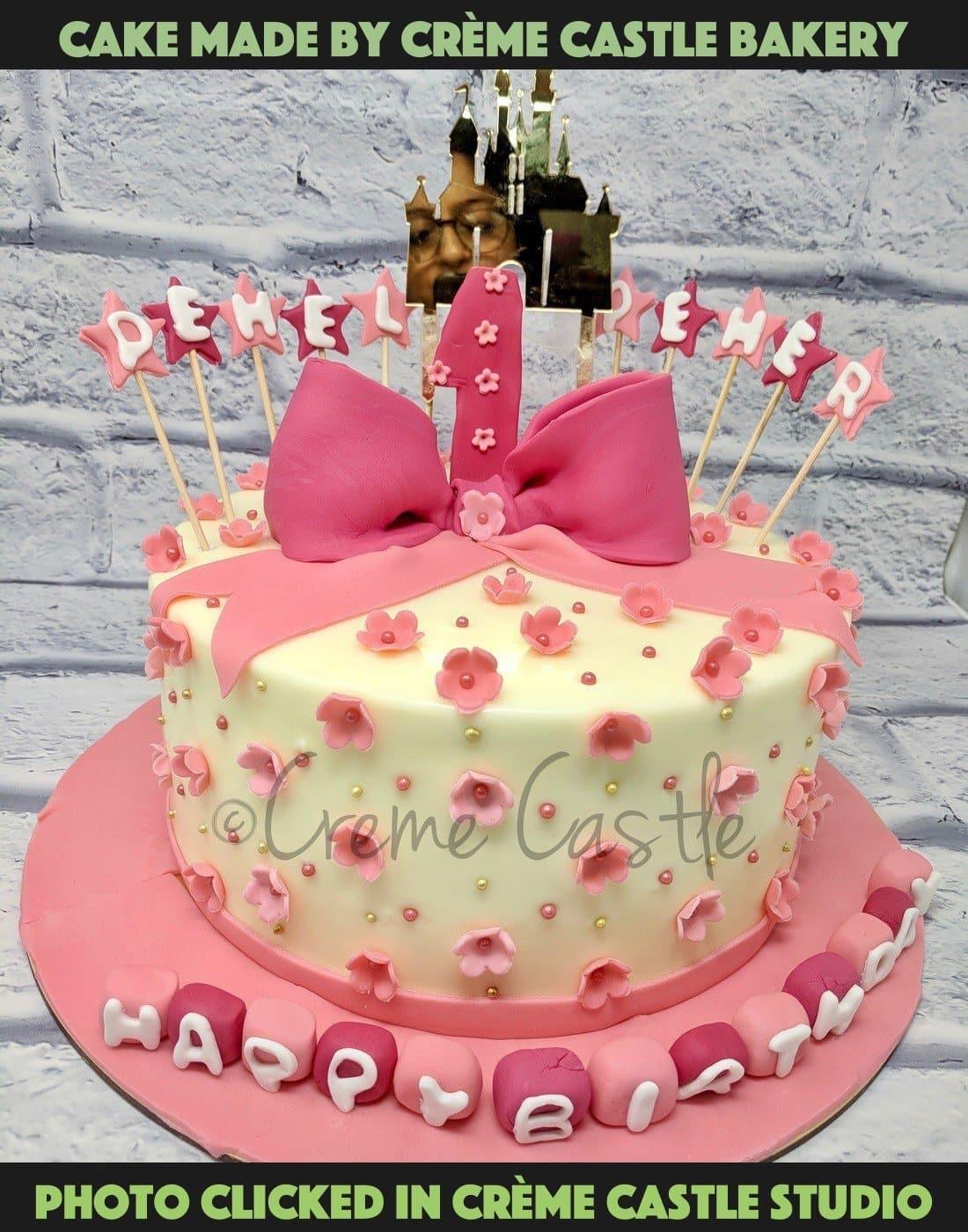 First Birthday Cake | Kids Cake Designs Noida & Gurgaon - Creme Castle