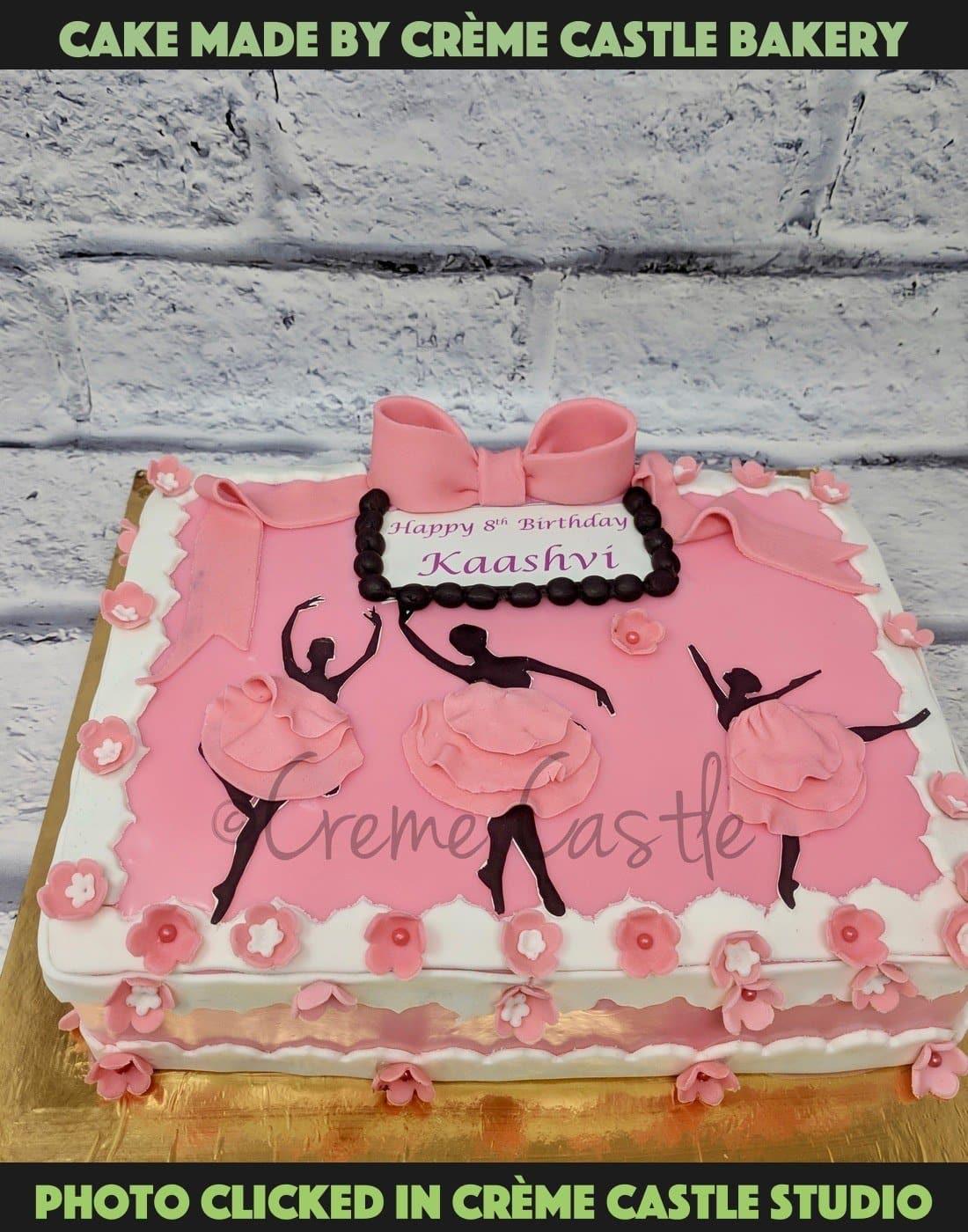 Birthday Cake 132 - Ballet & Dancing - Aggie's Bakery & Cake Shop