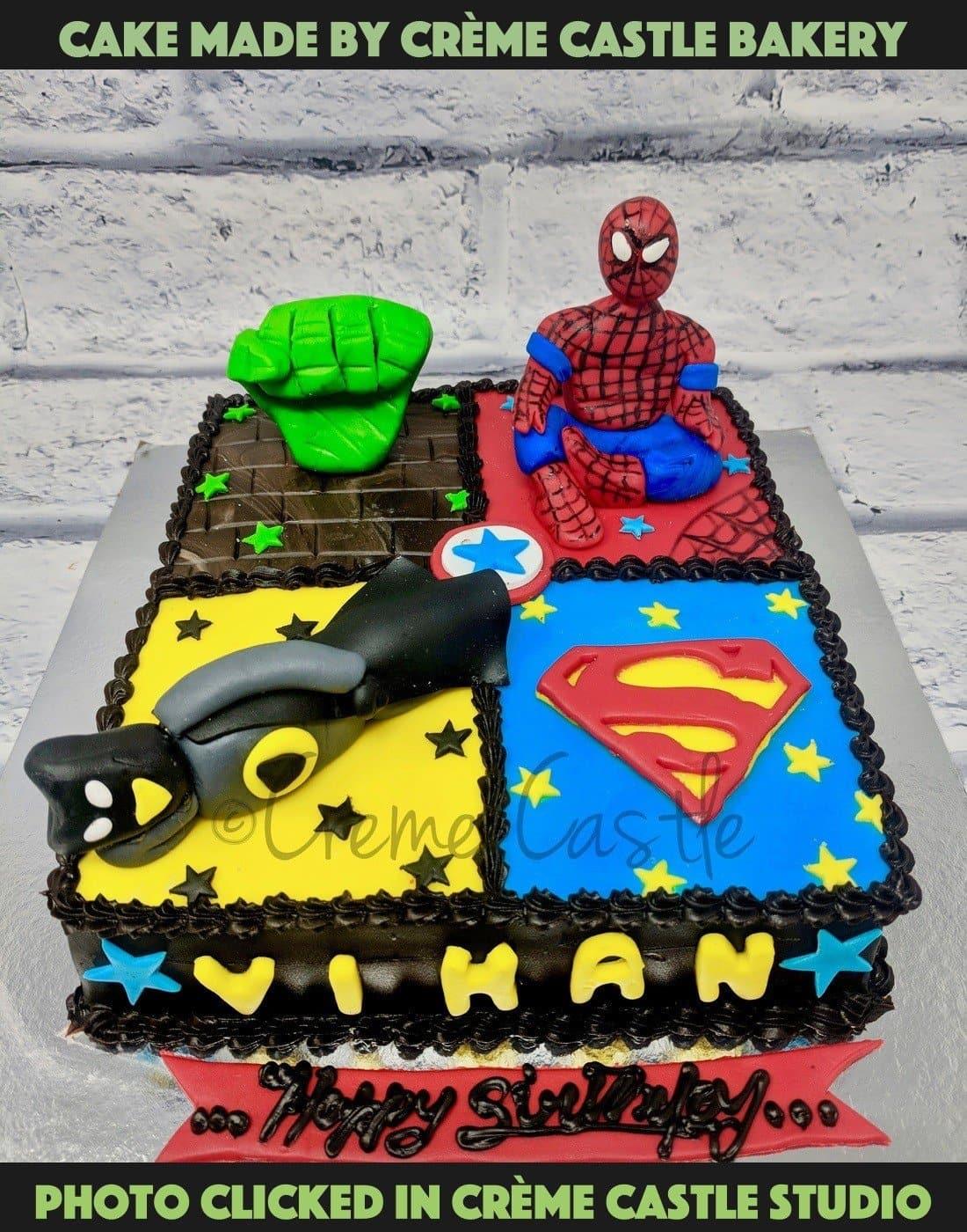Avengers Cake - CakeCentral.com