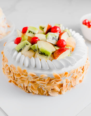 Pineapple Sugar Free Fruit Cake (White) in Gurgaon at best price by Bakers  Art Gallery - Justdial