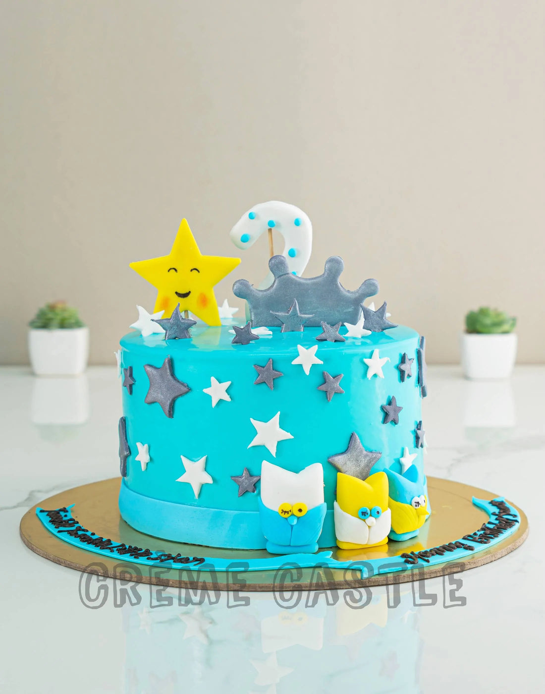 First Birthday Cake | Kids Cake Designs Noida & Gurgaon - Creme Castle