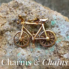 Shop exclusive vintage charms and chains