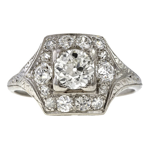 Vintage Engagement Rings | Antique Diamond & Sapphire Rings