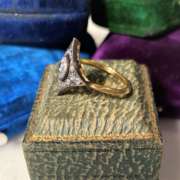 Rose Cut Diamond Ring, 0.49ct.