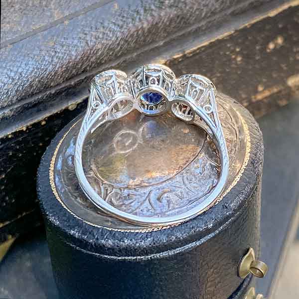 Edwardian Sapphire & Diamond Ring