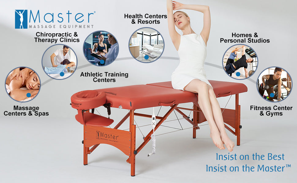 Get the best massage experience Enhance your massage experience for optimal comfort and relaxation with Master Massage‘s portable tattoo tables featuring antibacterial, oil and water-resistant PU leather for ultimate safety. With an industry leading 5-year guarantee plus certification from a leading agency to ensure top hygiene levels, you can trust this material is 99% effective against Candida Albicans and Escherichia coli as well as 96% protected from Staphylococcus Aureus- giving you total peace of mind every time!