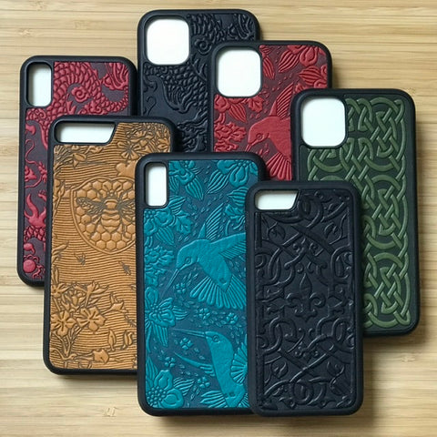 Leather iPhone Cases by Oberon Design