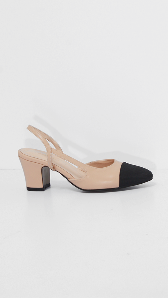 two tone slingback