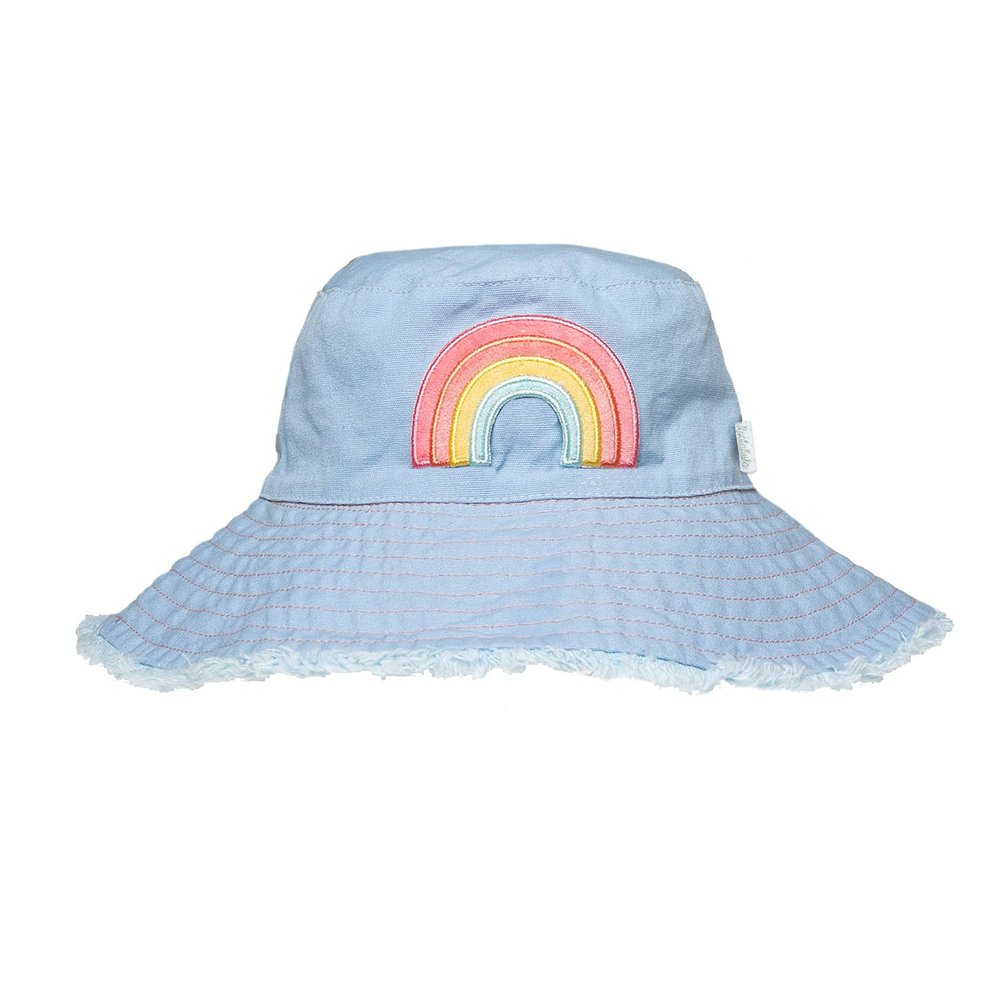 Rainbow Bright Sun Hat 7-10 Years