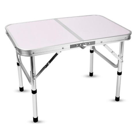 Aluminum Folding Camping Table - Rain Proof - HomeWareBargains