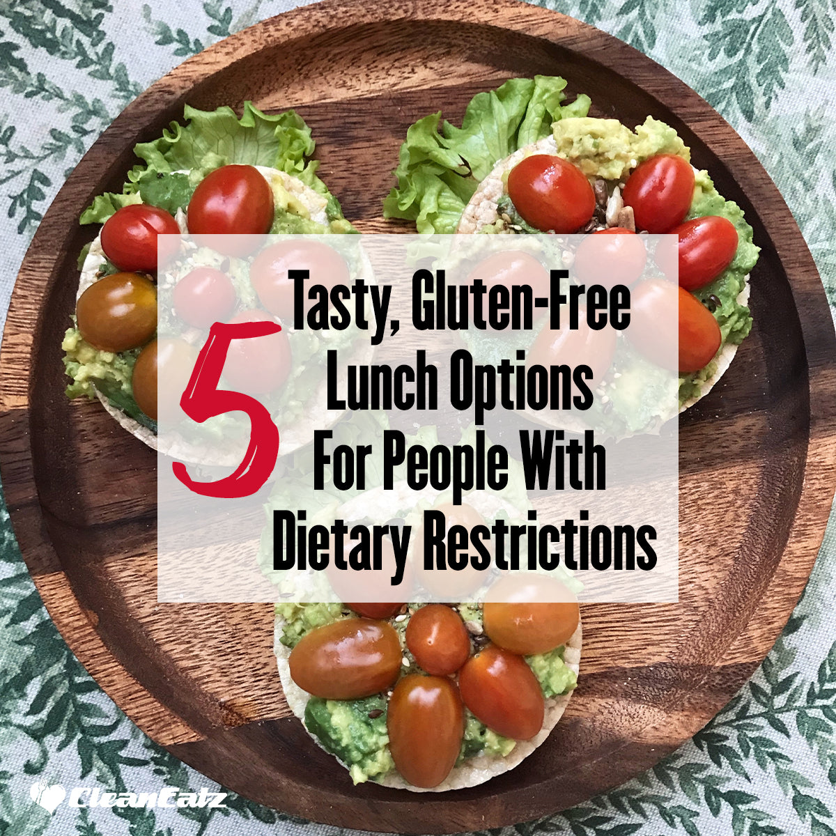 5 tasty gluten free lunch options