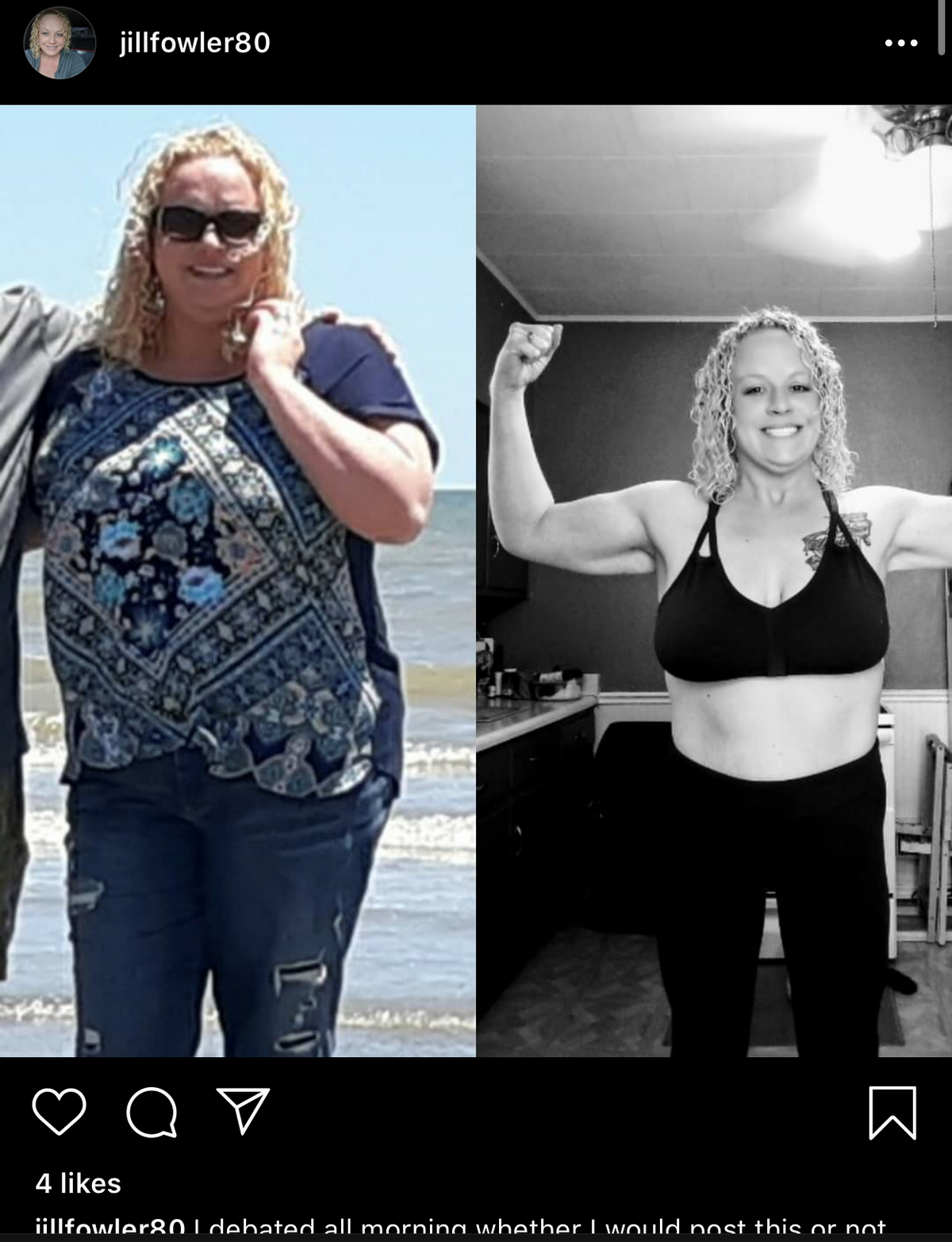 Before and After Clean Eatz Weight Loss Success Story