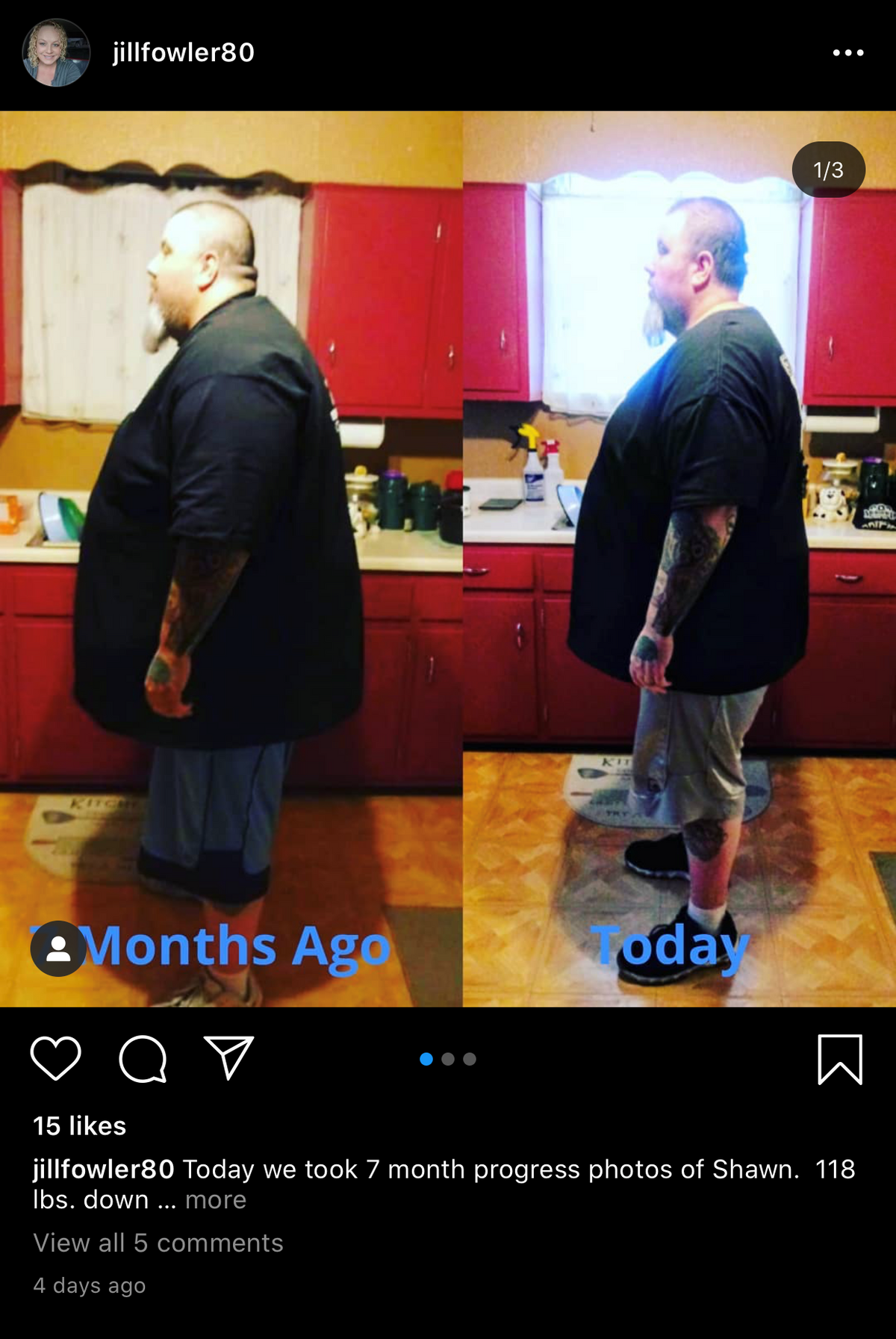 Before and After Clean Eatz Weight Loss Success Story