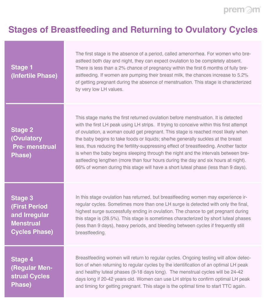 Breast feeding and your fertility