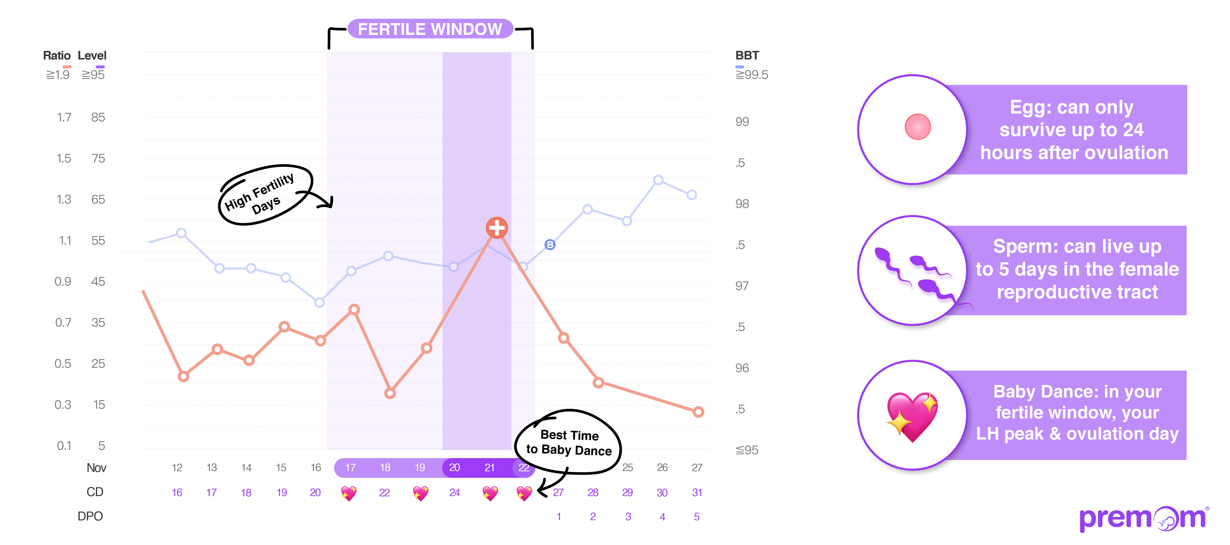 Least Fertile Days: Optimal Conception Timing Guide & Calculator – Bellabeat