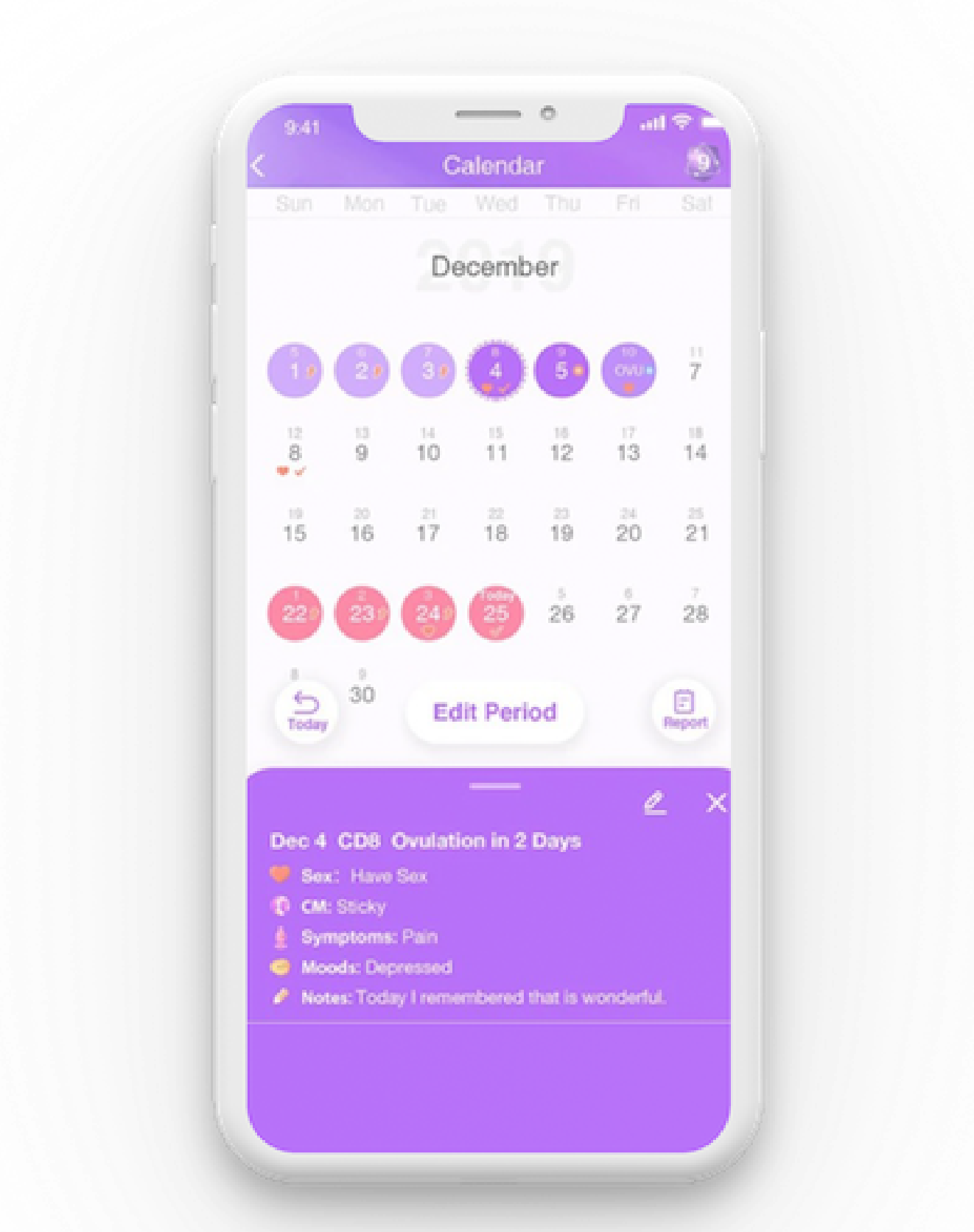period tracker app Premom