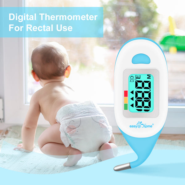Verrijken Aanbeveling Weglaten Baby Rectal Thermometer with Fever Indicator - Easy@Home Perfect Newbo -  Easy@Home Fertility