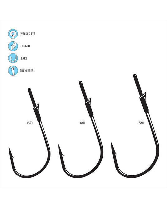 Gamakatsu Weighted Superline Extra Wide Gap Hook : : Sports,  Fitness & Outdoors