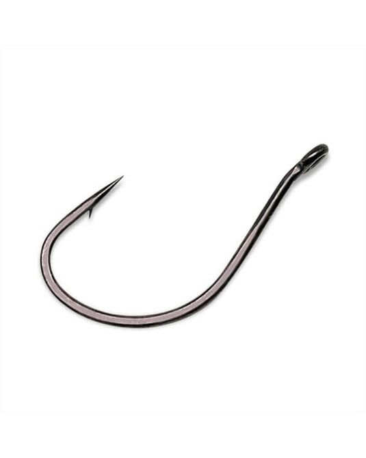 THKFISH 100pcs/box Fishing Hooks Drop Shot Hooks Wacky Worm Fish Hooks Size #3#2#1 1/0 2/0 Offset Circle Hooks for Fishing, Carbon
