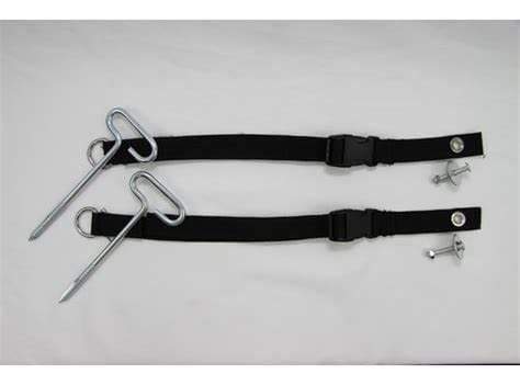 Clam 8427 Sled Pulling Harness, Black