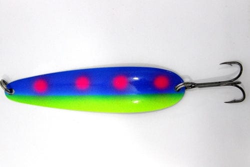 Moonshine Trolling Spoons (Magnum) Blue Toad