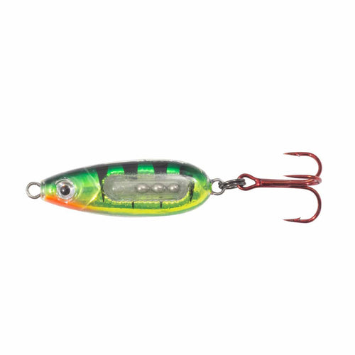 Northland Tackle Buck Shot Flutter Spoon 1/8 Ounce UV Pink Tiger for sale  online