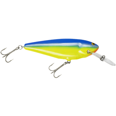 NORTHLAND TACKLE RUMBLE STICK 4, BUBBLEGUM TIGER, 4-1/4, DEEP DIVING BALSA  LURE