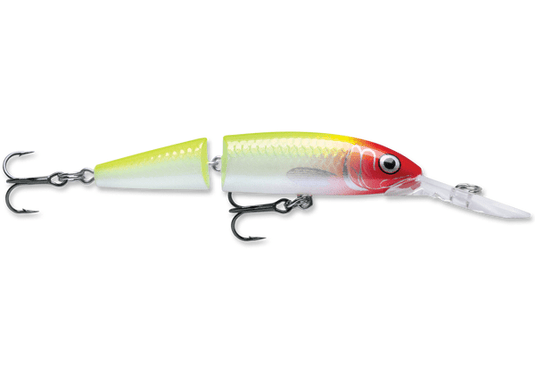 Rapala Husky Jerk 10 Fishing Lure 4 3/8oz Glass Pink Clown 