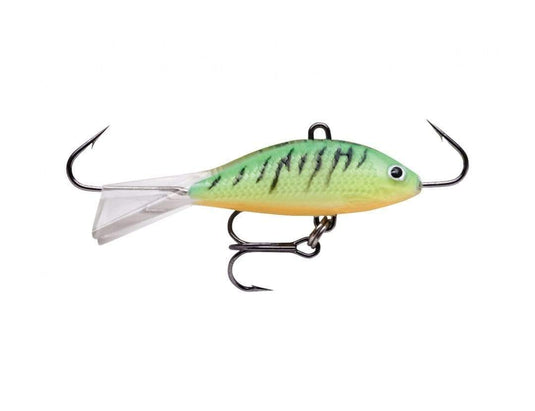 Jigging Minnow Rapala Type Vertical Jig Fire Tiger Fishing Lure Ice Fishing