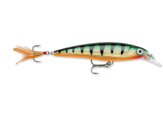 RAPALA SLAB RAP MET SILVER CLOWN UV VERTICAL JIGGING PLUG ICE LURE