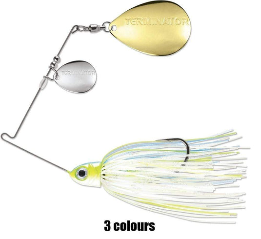 Nichols Pulsator Metal Flake Double Willow Spinnerbait — Discount Tackle