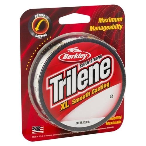 Berkley Trilene Sensation spooling review 4lb and 8lb fishing line 