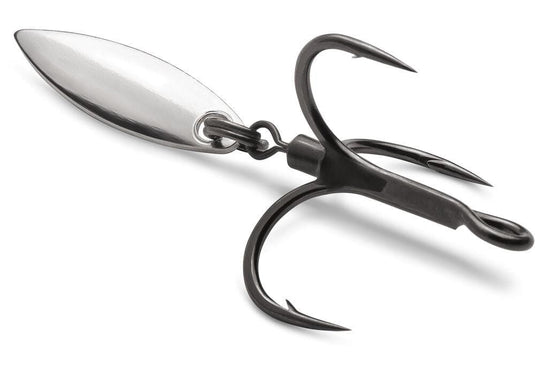 VMC Dressed X-Rap Treble Hook - Black Nickel-Red - 6