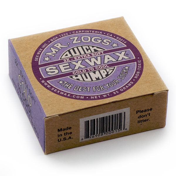 Mr Zogs Original Sex Wax Cold Water Extra Soft Woodies Surf Shop 