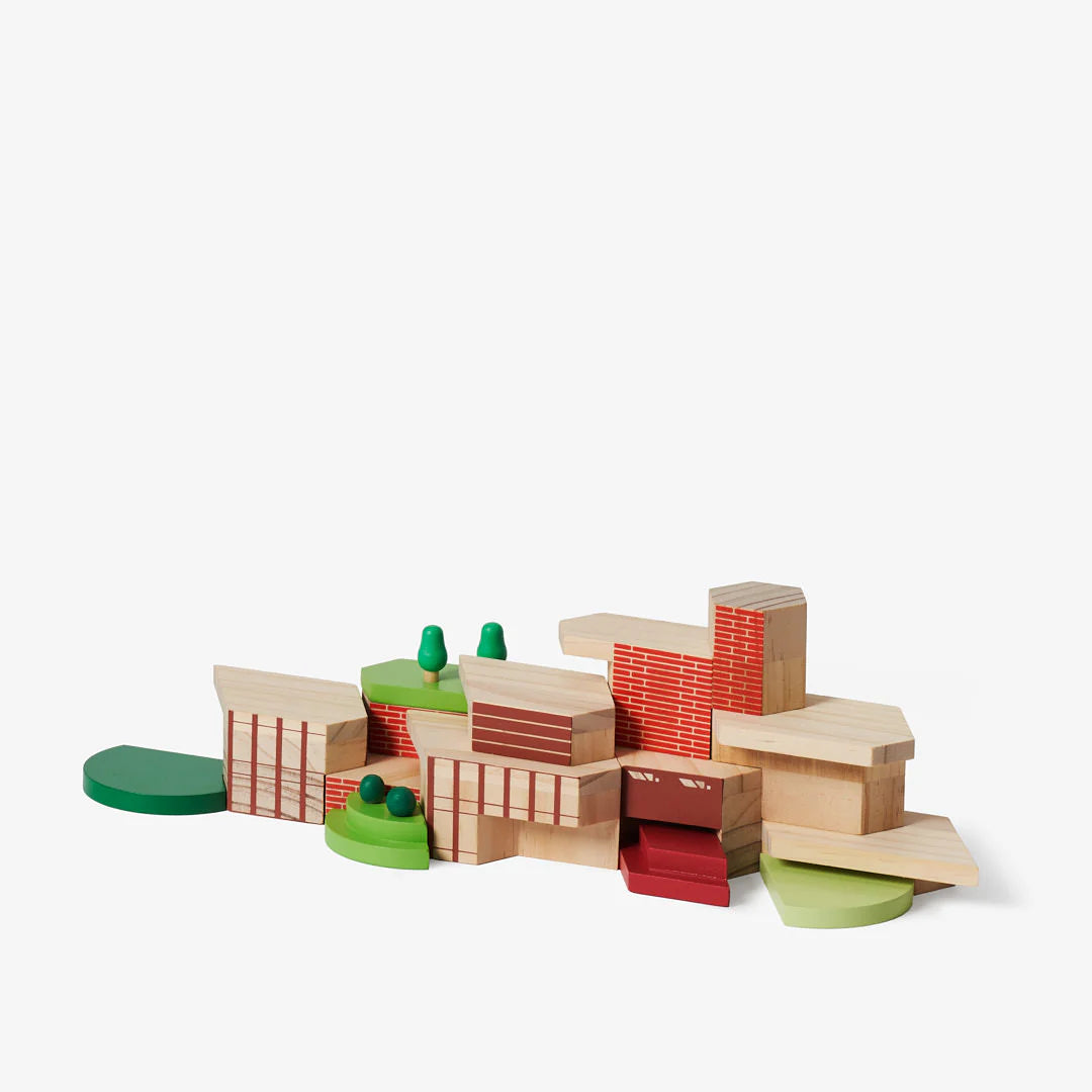 Blockitecture® Frank Lloyd Wright Building Block Toy Set