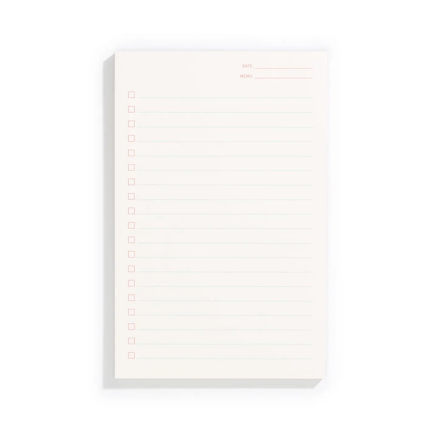 Checklist Notepad