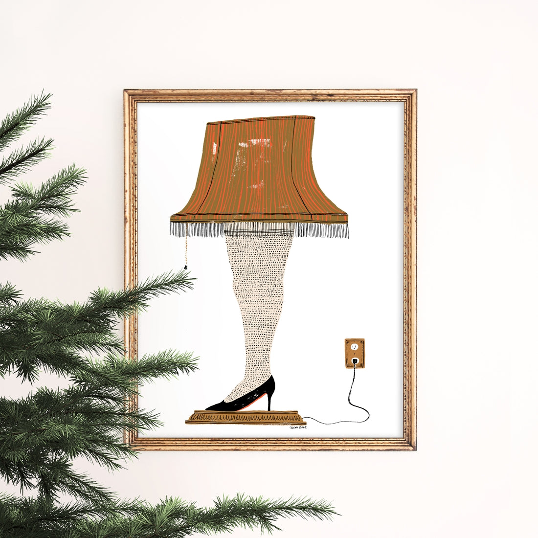 a christmas story leg lamp