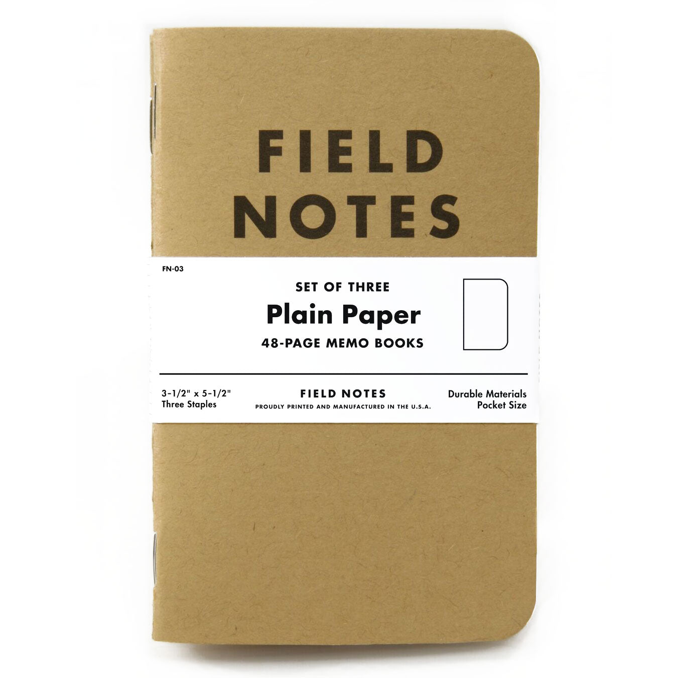 Field Notes - Original Kraft Mixed (3-pack)