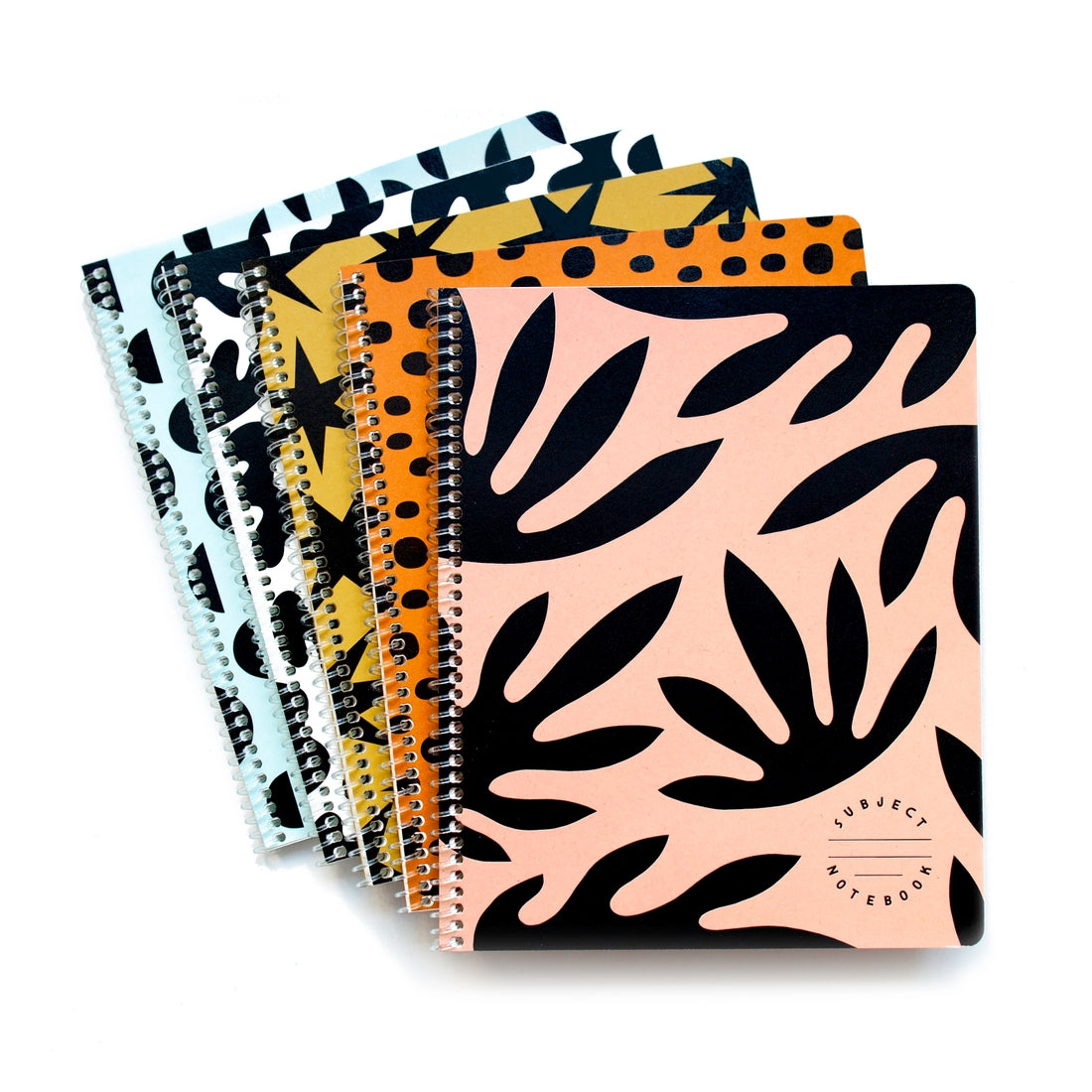 Leopard Spots 8" x 10" Subject Lined Notebook